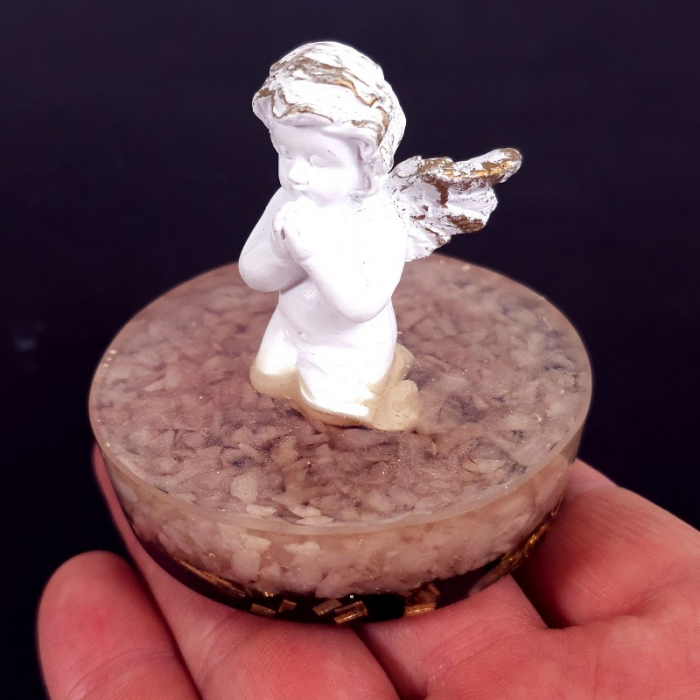 Statueta ingeras pe suport orgon [2]