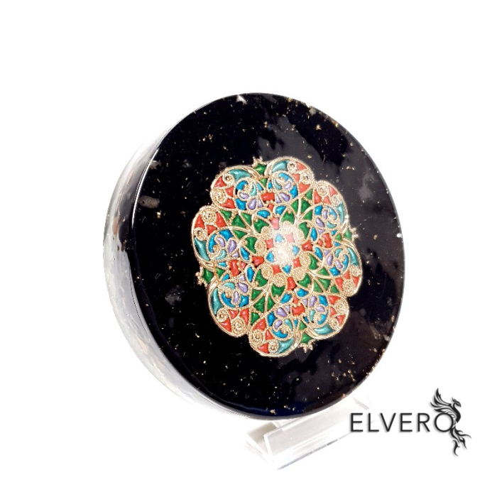 Disc orgonic mandala colorata Echilibru * [2]