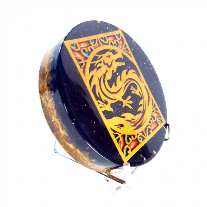 Decoratiune din pietre naturale dragon protector [4]