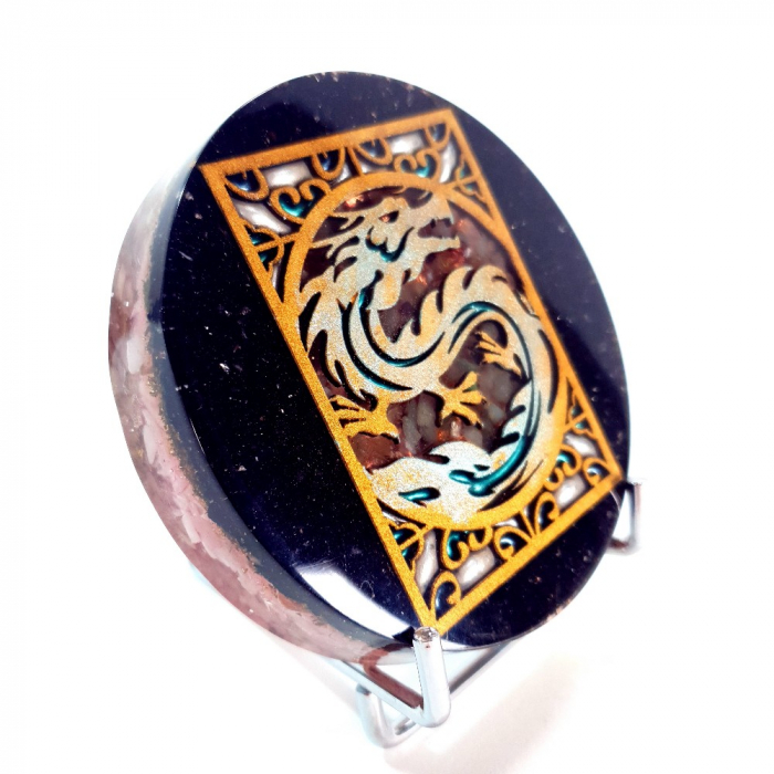 Decoratiune Dragon Vindecator din pietre naturale [2]