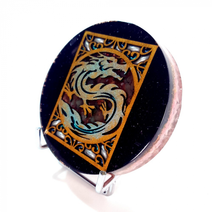 Decoratiune Dragon Vindecator din pietre naturale [3]