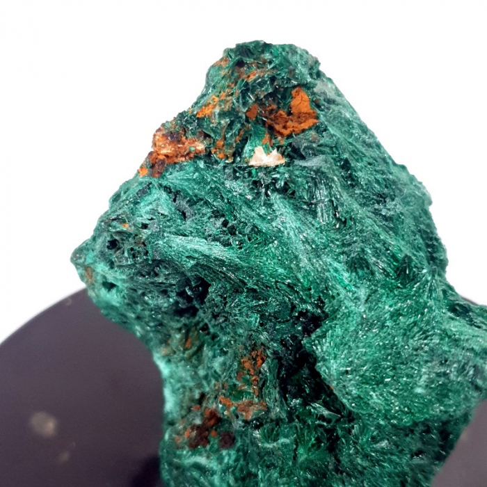Piatra malachit fibros natural pe suport orgon turmalina [3]