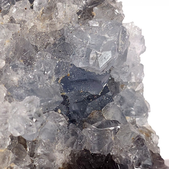 Celestit natural geoda pe suport orgon [4]