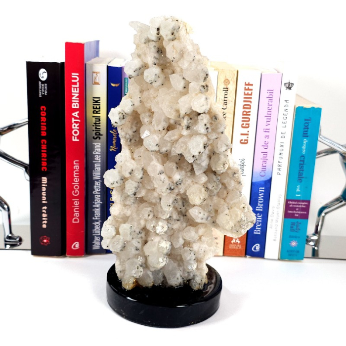 Geoda cuart pe spuport din turmalina neagra [2]