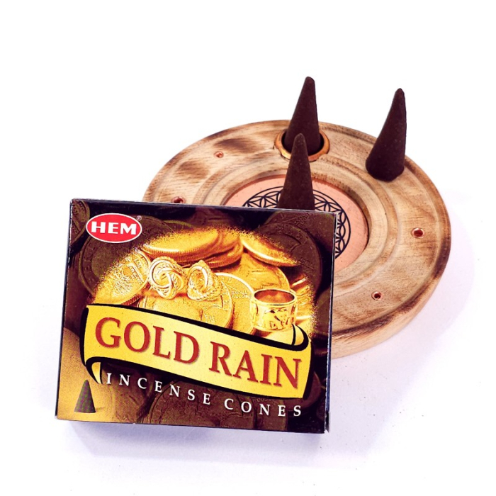 Conuri parfumate HEM Gold Rain [2]