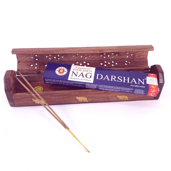 Betisoare parfumate Golden Nag Darshan [3]
