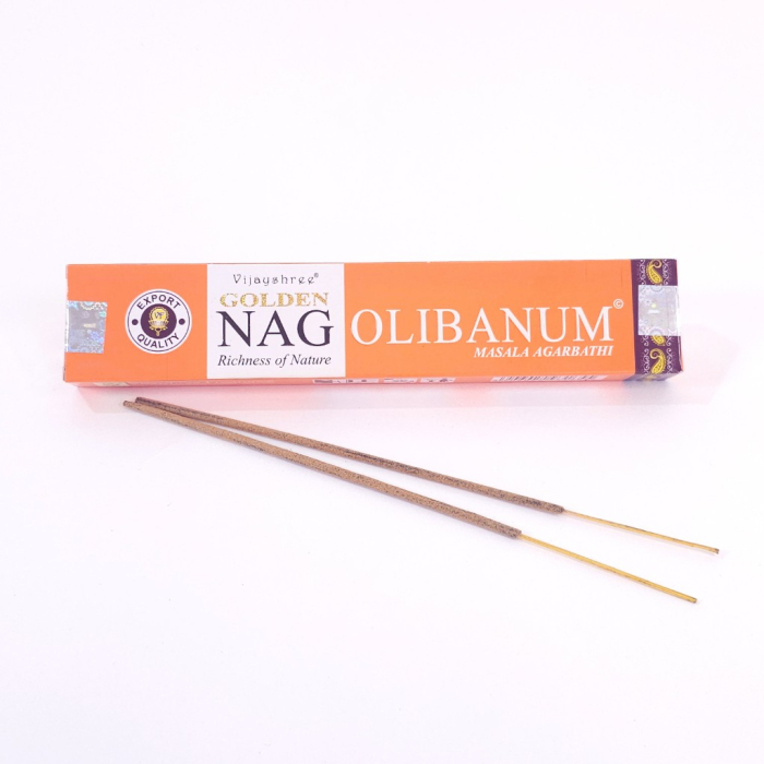 Bete parfumate Golden Nag cu tamaie Olibanum [1]