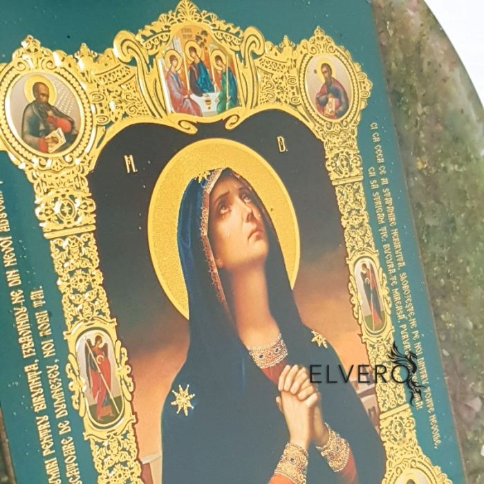 Icoana Maica Domnului orgon cu pietre semiprețioase * [3]