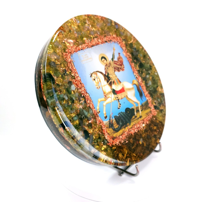 Sfantul Gheorghe icoana decoratiune orgon [6]