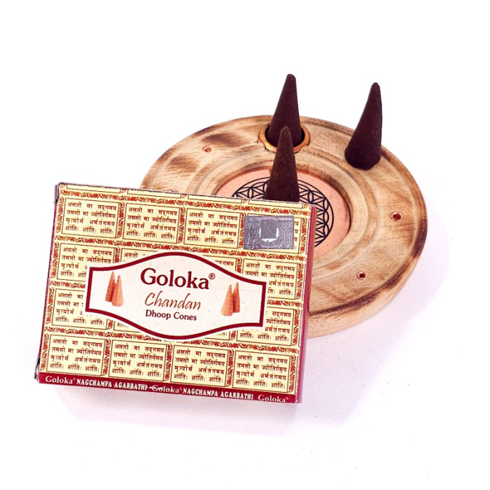 Conuri parfumate Goloka Chandan [2]
