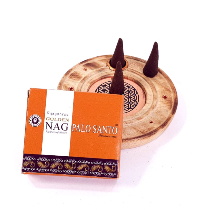 Conuri parfumate NAG Golden Palo Santo [2]