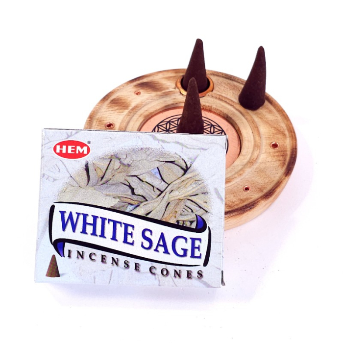 Conuri parfumate HEM White Sage [2]