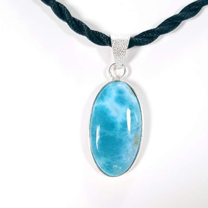 Medalion larimar natural [2]