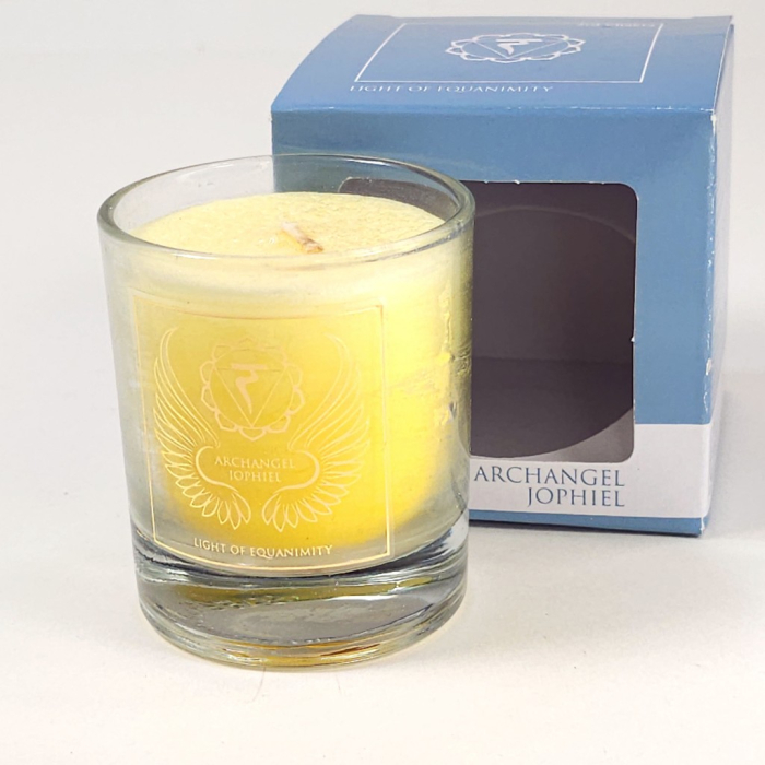 Lumanare ceara naturala cu ueliuri esentiale inger Jofiel [3]