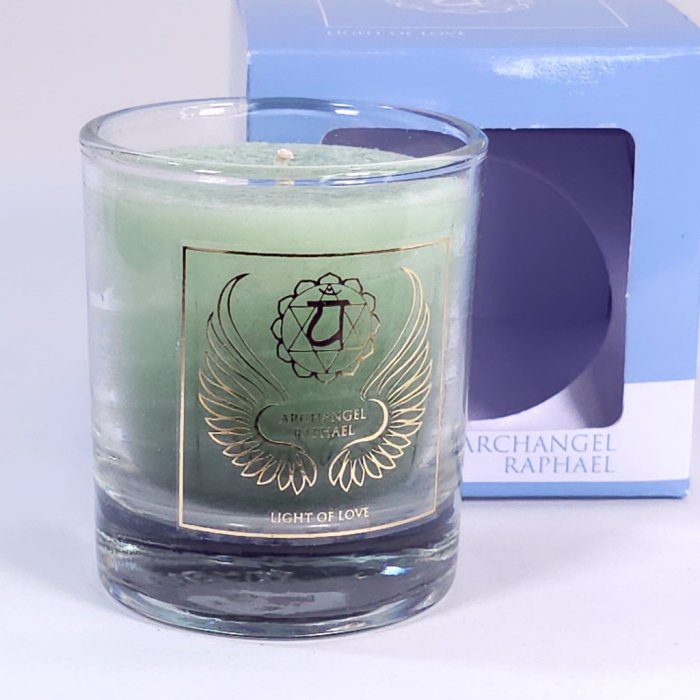 Lumanare ceara naturala parfumata Arhanghel Rafael [2]