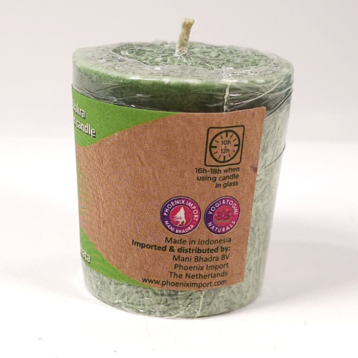 Lumanare parfumata verde chakra 4 [2]