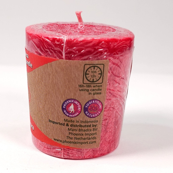 Lumanare parfumata rosie chakra 1 [2]