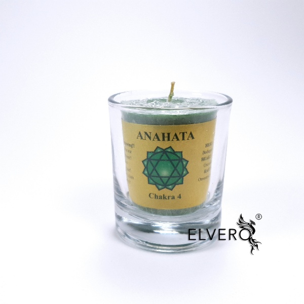 Lumanare parfumata verde chakra 4 [3]