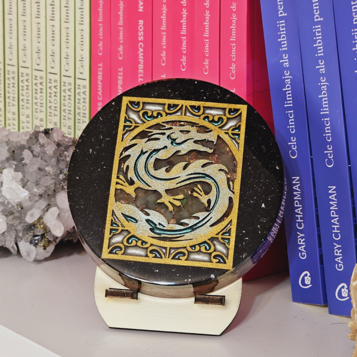Decoratiune Dragon Vindecator din pietre naturale [6]