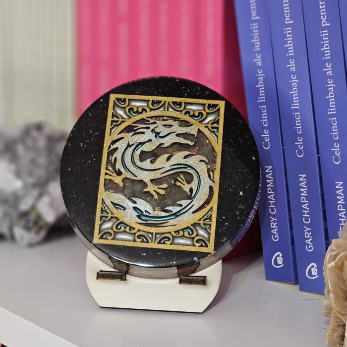 Decoratiune Dragon Vindecator din pietre naturale [7]