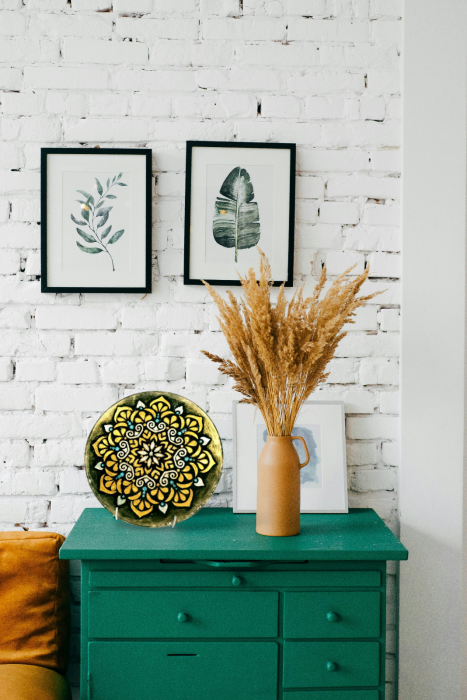 Obiect decorativ pentru casa sau birou mandala cu pietre turmalina [6]