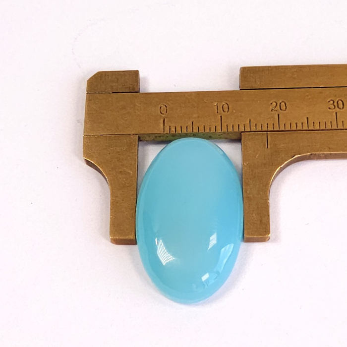 Onix Aqua Cabochon Oval Piatra Semipretioasa Naturala [5]