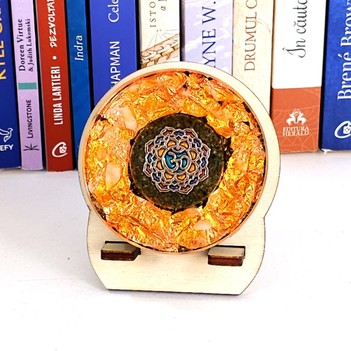 Decoratiune orgon spirituala cu simbol AUM [4]