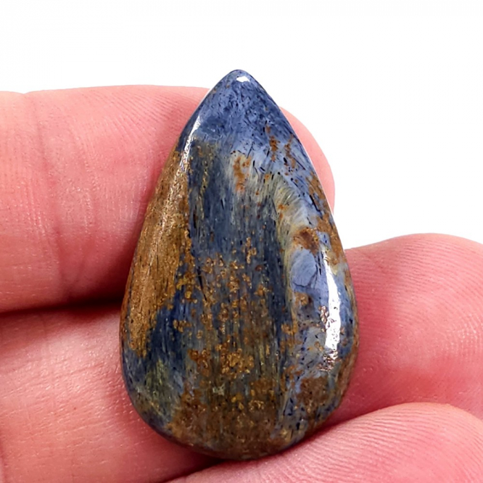 Cabochon mare din piatră naturală de pietersit [2]