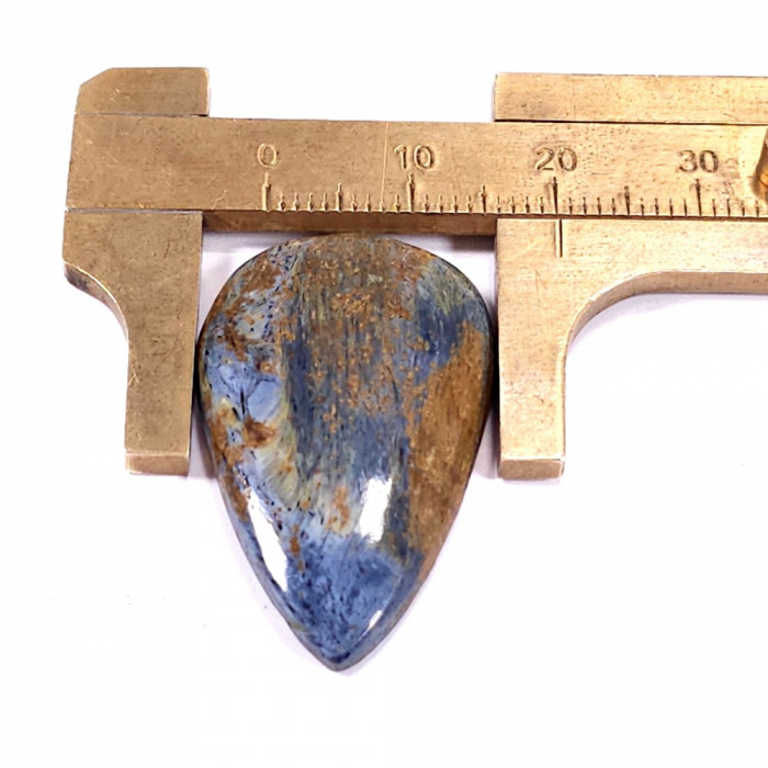 Cabochon mare din piatră naturală de pietersit [4]