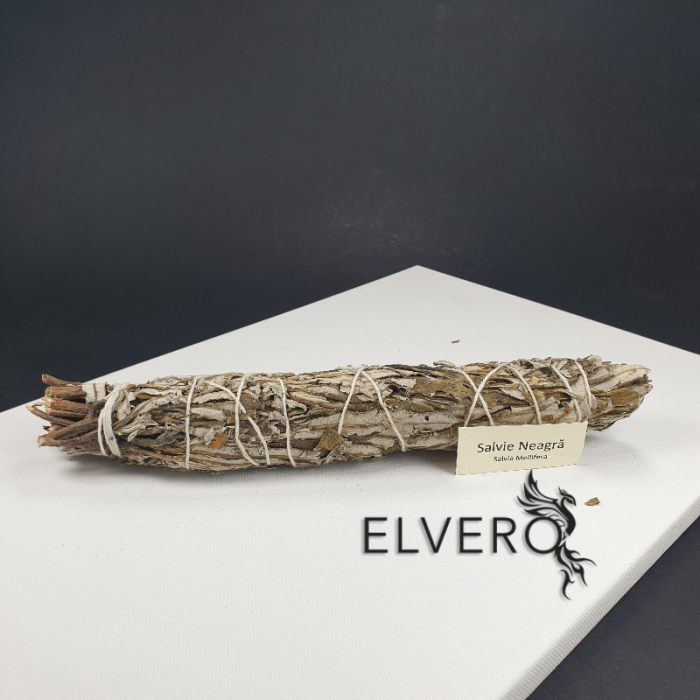 Salvie neagră, buchet mare, 22 cm, pentru fumigatii, Salvia Mellifera [3]