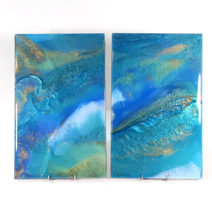 Set picturi abstracte în rășină [1]