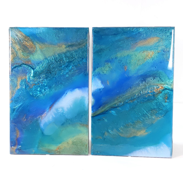 Set picturi abstracte în rășină [4]