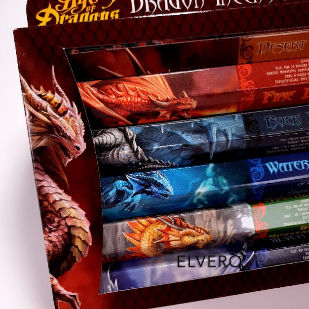 Set bete parfumate Anne Stokes, Dragon Incense Gift Pack, Age of Dragons [3]