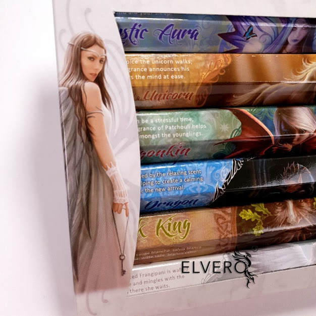 Set bete parfumate Anne Stokes, Spiritual Incense Gift Pack [4]