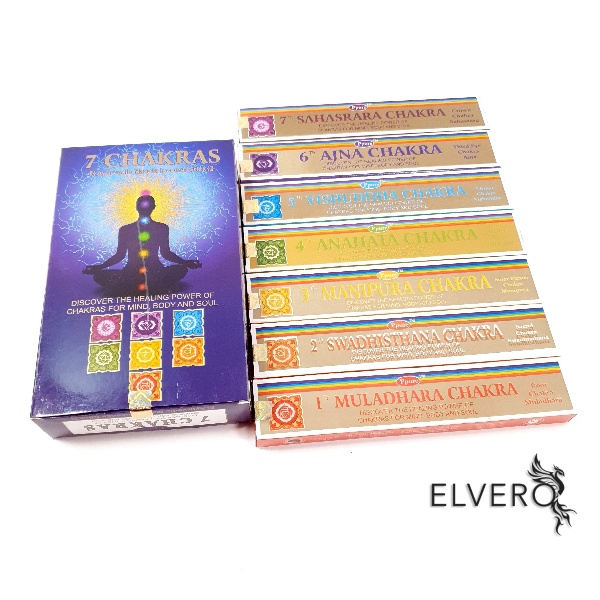 Set betisoare parfumate 7 Chakras, Ppure [2]