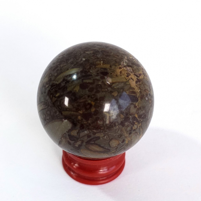 Sfera jasp maroniu [4]