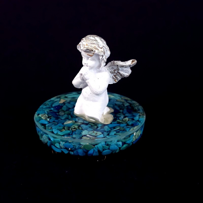 Statueta ingeras pe suport orgon [3]