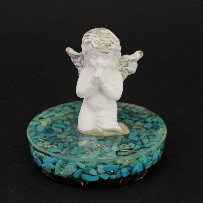 Statueta ingeras pe suport orgon [4]