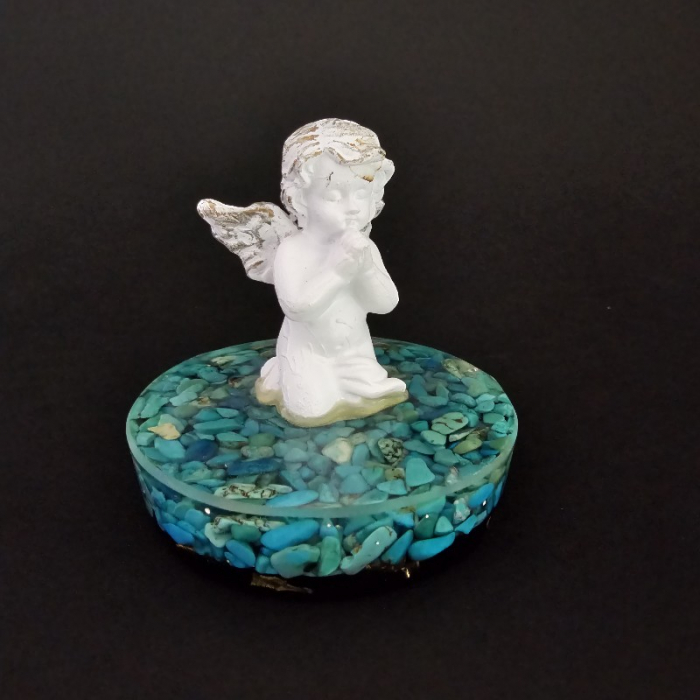 Statueta ingeras pe suport orgon [5]