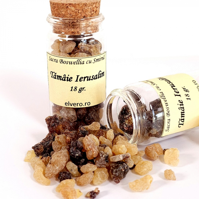 Tamaie naturala Ierusalim, mix Sacra Boswellia si Smirna [2]