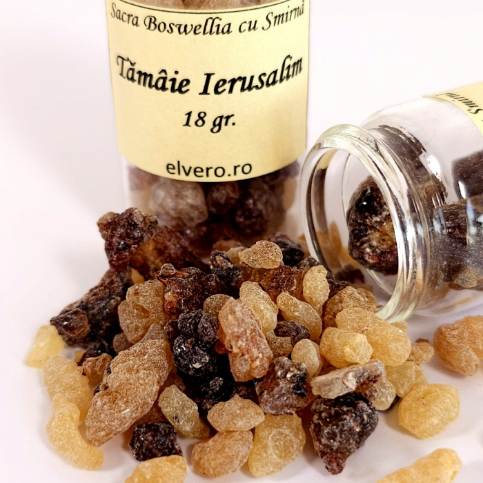 Tamaie naturala Ierusalim, mix Sacra Boswellia si Smirna [3]