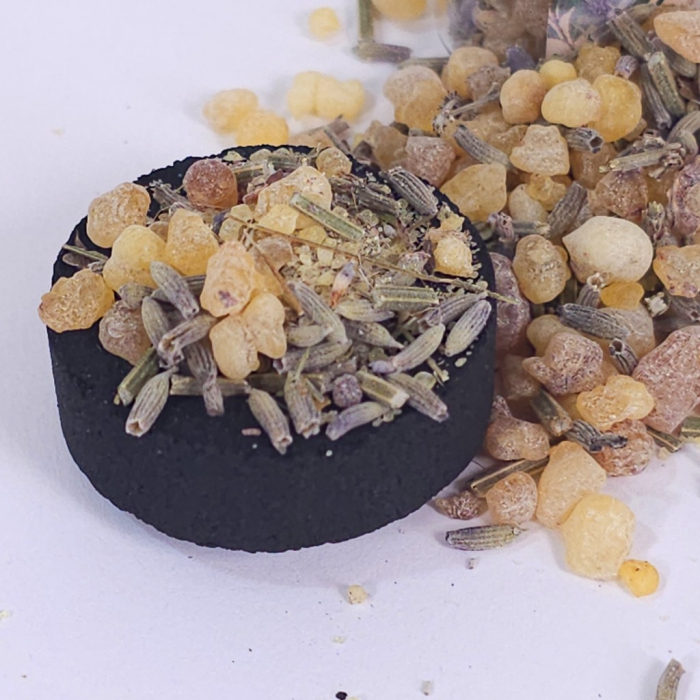 Tamaia naturala olibanum si lavanda amestec pentru fumigatii [5]