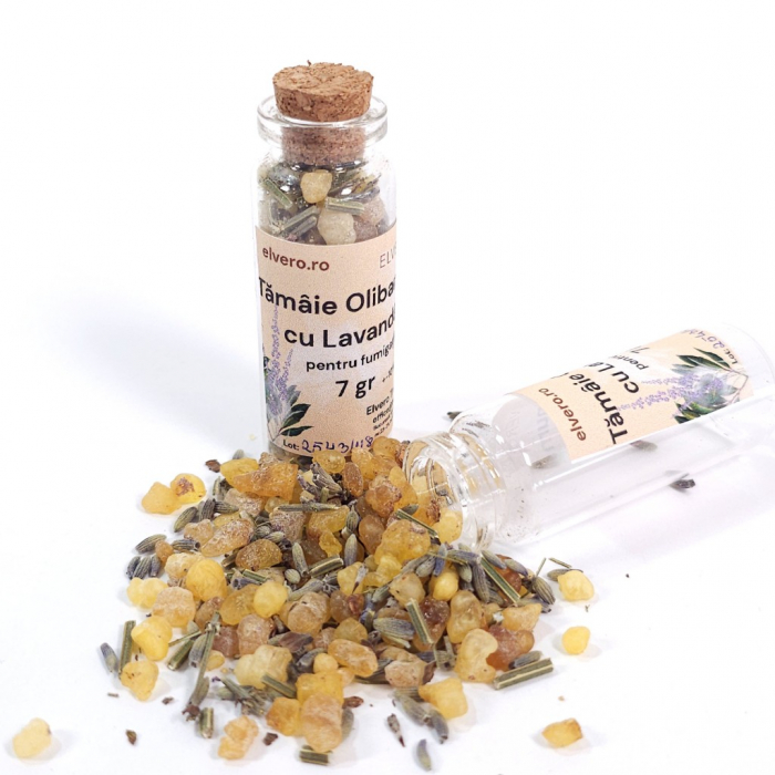 Tamaia naturala olibanum si lavanda amestec pentru fumigatii [1]