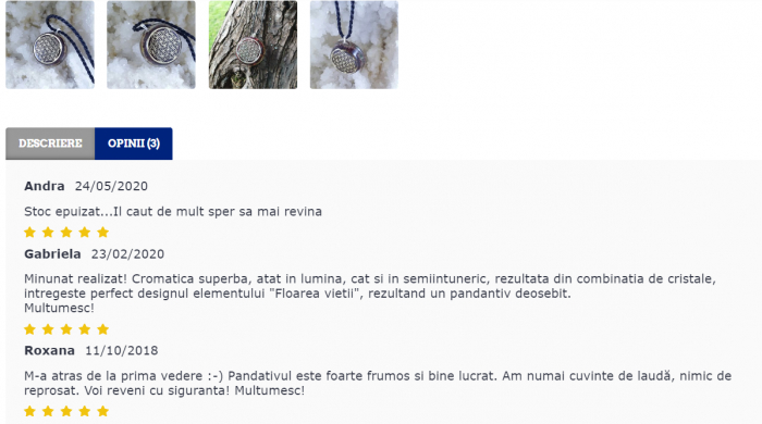 Medalion orgonic floarea vietii cu pietre naturale [4]