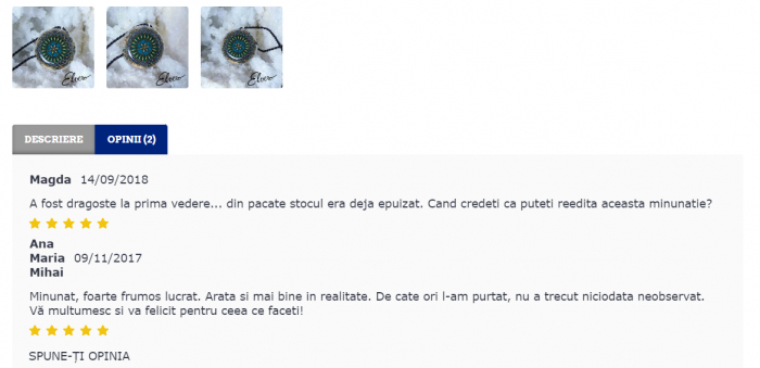 Medalion mandala cu pietre naturale semipretioase [4]