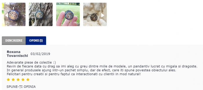 Amuleta dragon trei capete uroboros orgon [3]