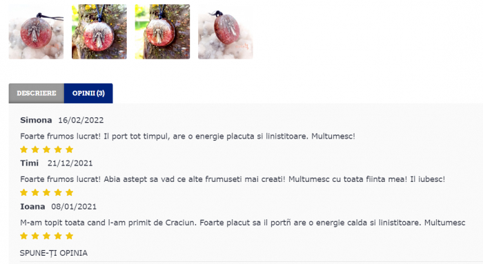 Arhanghelul Chamuel pandantiv cu pietre semipretioase [7]