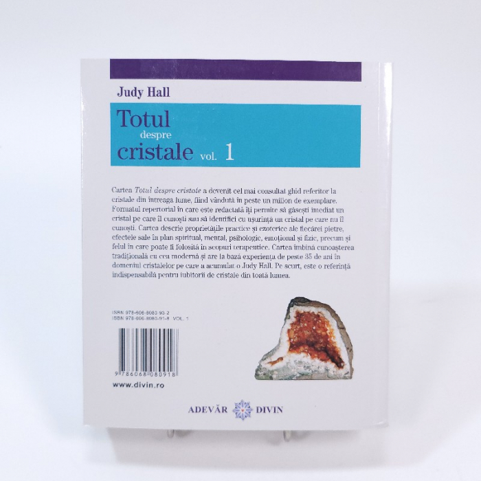 Carte cristaloterapie Judy Hall cu proprietatile terapeutice ale pietrelor naturale [2]