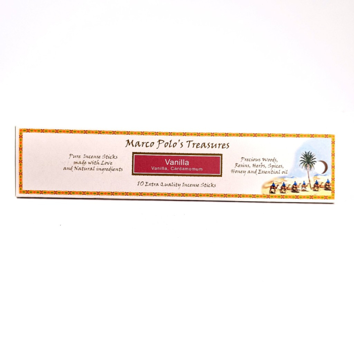 Betisoare parfumate Fiore d'Oriente Vanilla cu vanilie si cardamom, Marco Polo's Treasures [5]