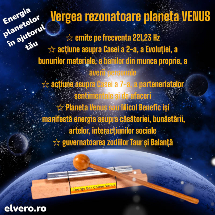 Instrument terapie sunet cu frecventa planetei Venus [2]